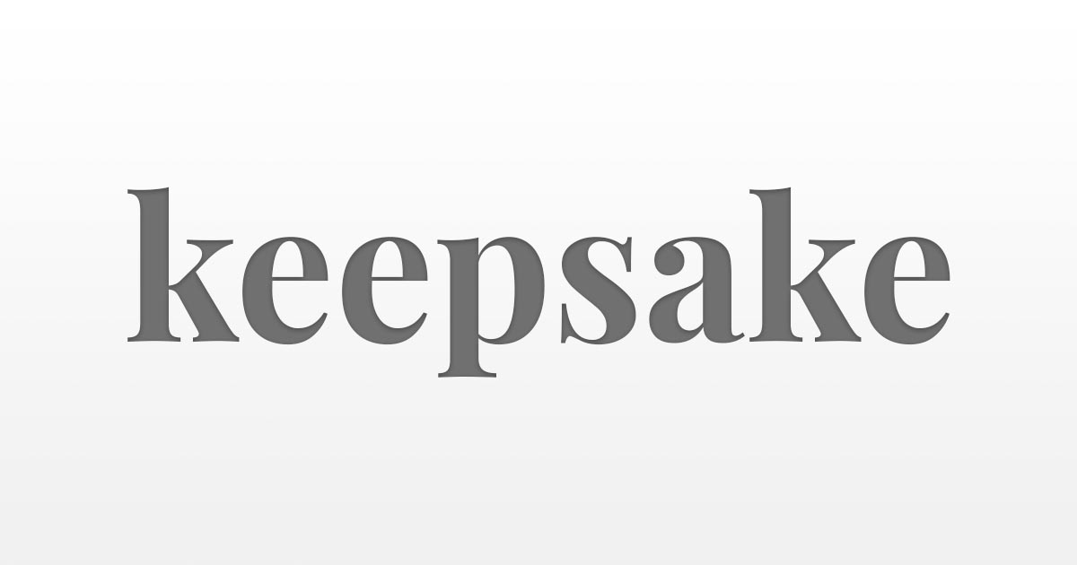 Keepsake Delivering meaningful letters